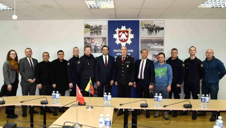 Melikgazi Belediyesi, Litvanya arama kurtarma gönüllülerine teşekkür etti