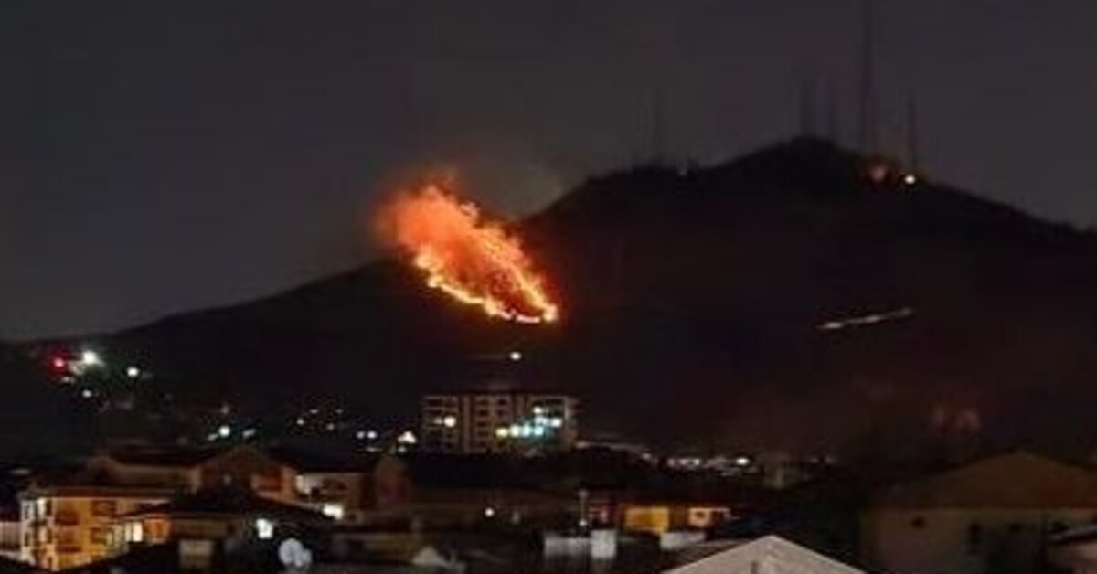 Ankara’da dağlık alanda çıkan yangın söndürüldü