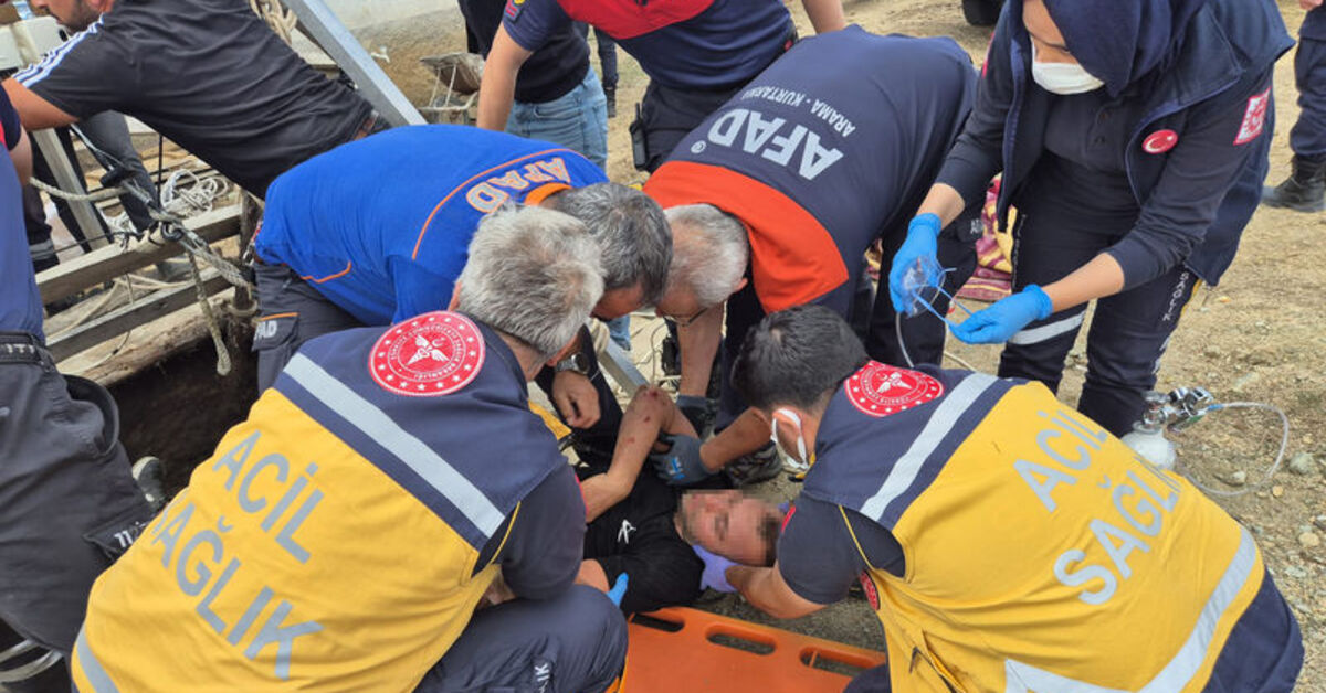 Kazdıkları su kuyusunda zehirlendiler