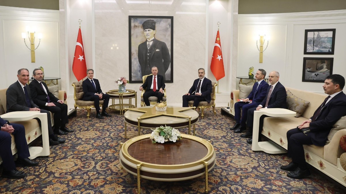 İletişim Başkanlığından, Cumhurbaşkanı Erdoğan’ın Blinken’i kabulüne ilişkin açıklama