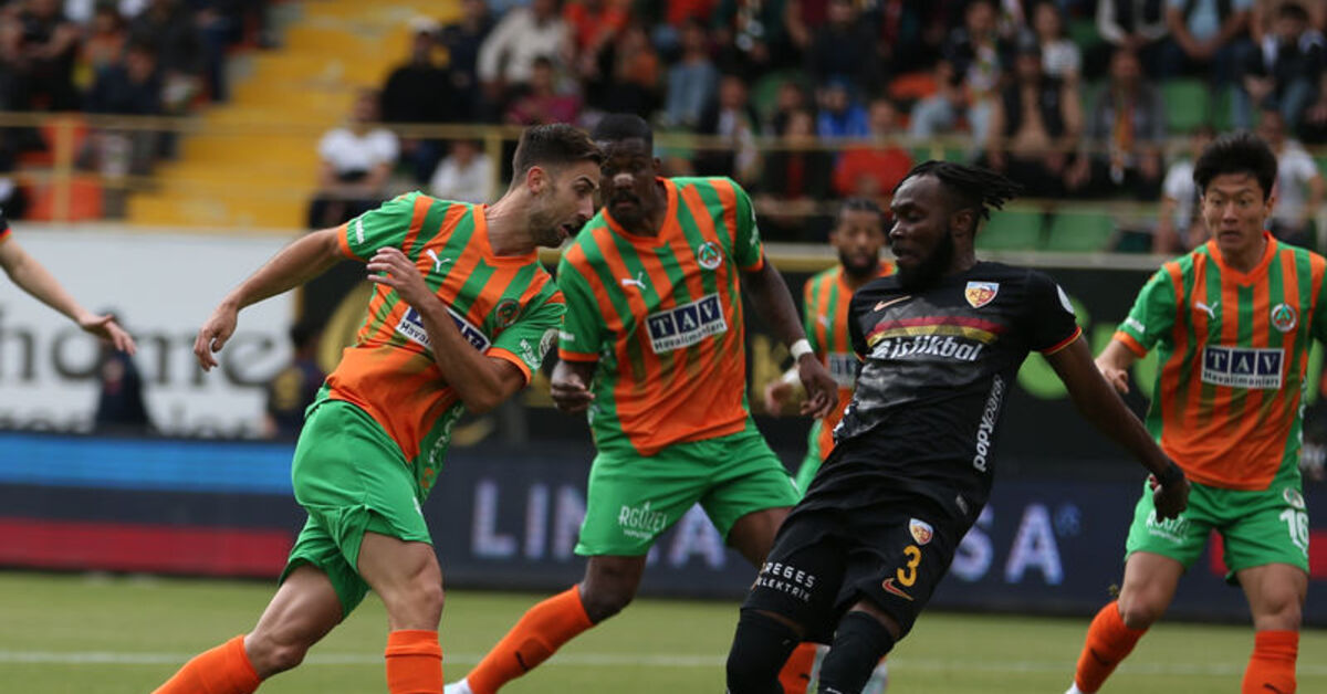 Alanyaspor: 1 – Kayserispor: 1 | MAÇ SONUCU