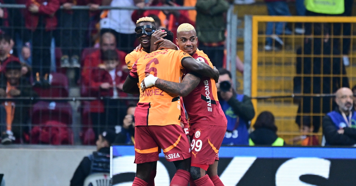 Galatasaray galibiyet serisini sürdürdü!