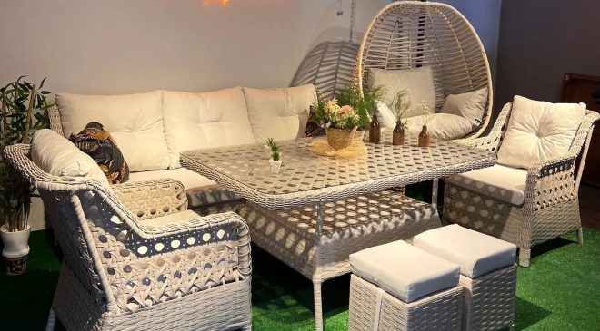 Rattan Bahçe Mobilyaları ve Alüminyum Bahçe Mobilyaları için Kullanım Rehberi